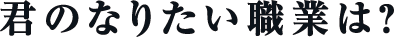 君のなりたい職業は？